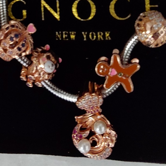 NWT GNOCE bracelet and 5 charms - Picture 7 of 15